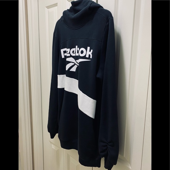 Reebok Spell Out Oversize Hoodie Dress Women’s M - Picture 7 of 7